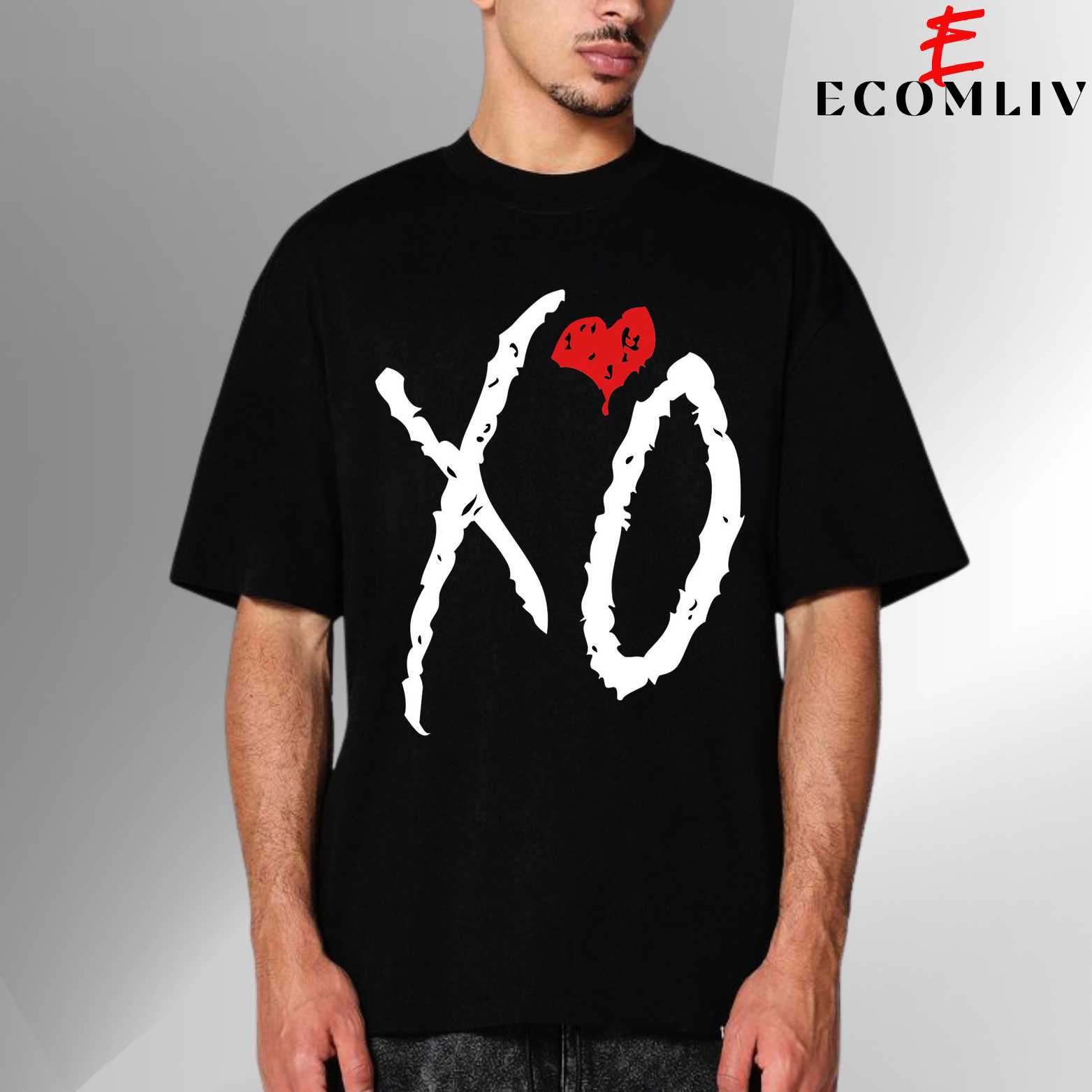 Xo Graphic Tee, The Weeknd Streetwear Shirt